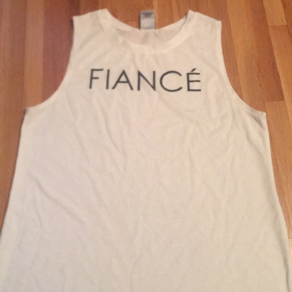 Fiancé tank top